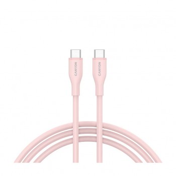 Дата кабель USB-C to USB-C 1.0m CC60SC10 60W Silicon Pink Sand Canyon (CNS-CC60SC10PS)