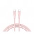 Дата кабель USB-C to USB-C 1.0m CC60SC10 60W Silicon Pink Sand Canyon (CNS-CC60SC10PS)