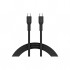Дата кабель USB-C to USB-C 1.0m OnWire 60CL C-C 60W COLOR Braided 1m Black Canyon (CND-CCAP60AB10B)