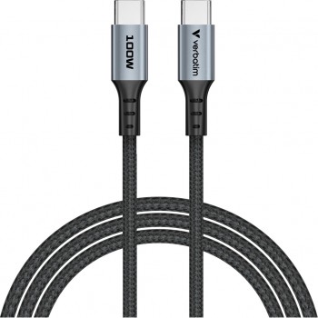 Дата кабель USB-C to USB-C 1.2m 60W black Verbatim (31845)