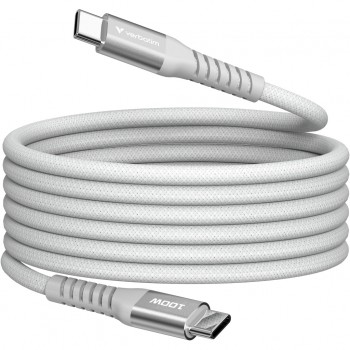 Дата кабель USB-C to USB-C 1.2m Magnetic 100W gray Verbatim (31854)