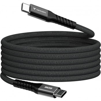 Дата кабель USB-C to USB-C 1.2m Magnetic 60W black Verbatim (31859)