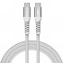 Дата кабель USB-C to USB-C 1.2m Magnetic 60W gray Verbatim (31850)
