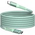 Дата кабель USB-C to USB-C 1.2m Magnetic 60W green Verbatim (31864)