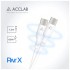 Дата кабель USB-C to USB-C 1.2m PwrX 60W ACCLAB (1283126559563)
