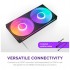 Вентилятор NZXT F280 RGB Core Fan (Single Frame) - Black (RF-U28HF-B1)