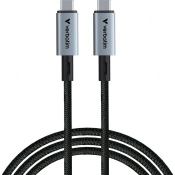 Дата кабель USB-C to USB-C 1.2m 240W black Verbatim (31847)