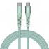 Дата кабель USB-C to USB-C 1.2m Magnetic 100W green Verbatim (31855)