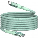 Дата кабель USB-C to USB-C 1.2m Magnetic 100W green Verbatim (31855)