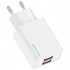 Зарядний пристрій Grand-X CH-15W 2xUSB 10.5W Black (CH-15W)