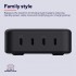 Зарядний пристрій Trust Maxo 4xUSB-C PD240W GaN Black (25413_TRUST)