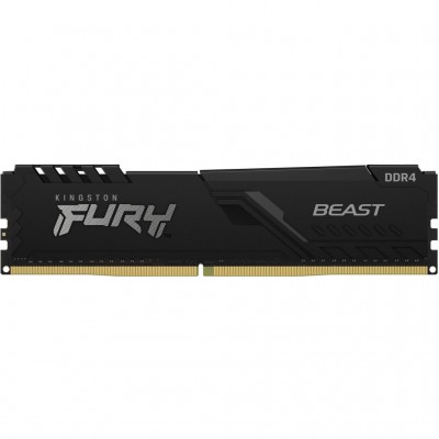 Пам'ять DDR4 32GB (4x8GB) 3200 MHz Beast Kingston Fury (ex.HyperX) KF432C16BBK4/32