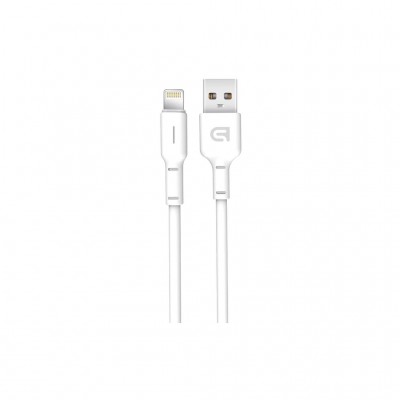 Дата кабель USB 2.0 AM to Lightning 1.0m AR12 3A white Armorstandart (ARM59531)