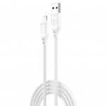 Дата кабель USB 2.0 AM to Lightning 1.0m braided Zebra XO (NB235_L_White)
