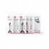 Дата кабель USB 2.0 AM to Lightning 1.0m braided Zebra XO (NB235_L_White)