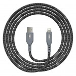 Дата кабель USB 2.0 AM to Lightning 1.0m Magnetic 2A black Armorstandart (ARM75508)