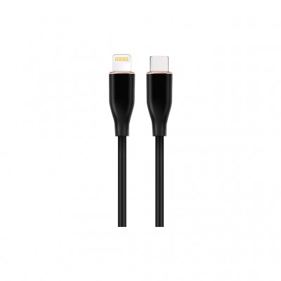 Дата кабель USB 2.0 AM to Lightning 1.5m 2.25A Cablexpert (CC-USB2S-CM8PM-1.5M-BK)
