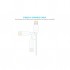 Дата кабель USB 2.0 AM to Lightning 1.8m 2.1A MFI White Choetech (IP0027-WH)