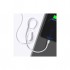 Дата кабель USB 2.0 AM to Lightning 2.0m Cafule Series Metal 2.4A White Baseus (CALJK-B02)