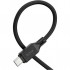 Дата кабель USB 2.0 AM to Micro 5P 1.0m Cool silicone X90 black HOCO (6931474788429)