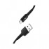 Дата кабель USB 2.0 AM to Micro 5P 1.0m Star Charging X30 black HOCO (6957531091141)