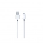 Дата кабель USB 2.0 AM to Micro 5P 2.4A white Proda (PD-B72m-WHT)