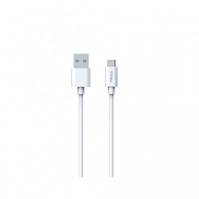 Дата кабель USB 2.0 AM to Micro 5P 2.4A white Proda (PD-B72m-WHT)