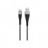 Дата кабель USB 2.0 AM to USB-C 1.0m 2.4A nylon BX32 black BOROFONE (6931474710451)