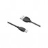 Дата кабель USB 2.0 AM to USB-C 1.0m 3A PVC BX19 black BOROFONE (6931474701794)