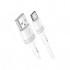 Дата кабель USB 2.0 AM to USB-C 1.0m 3A PVC BX43 white BOROFONE (6931474735607)