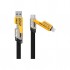 Дата кабель USB-C + USB-A to Lightning+USB-C 1.0m 65W X207 black WUW (6972573336524)