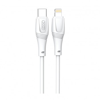 Дата кабель USB-C to Lightning 1.0m 27W High Elastic Zeus XO (NBQ239A_White)