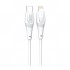 Дата кабель USB-C to Lightning 1.0m 27W High Elastic Zeus XO (NBQ239A_White)
