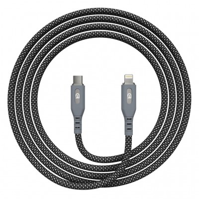 Дата кабель USB-C to Lightning 1.0m Magnetic 27W black Armorstandart (ARM75512)