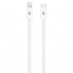 Дата кабель USB-C to Lightning 1.0m White Armorstandart (ARM72697)