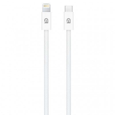 Дата кабель USB-C to Lightning 1.0m White Armorstandart (ARM72697)