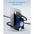 Дата кабель USB-C to USB-C 0.9m 240W nylon 310 black Anker (A81D5H11)
