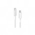 Дата кабель USB-C to USB-C 0.9m nylon 322 white Anker (A81F5H21/A81F5G21)