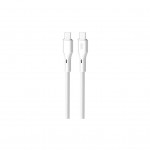 Дата кабель USB-C to USB-C 1.0m 60W Rock XO (NBQ231B_White)