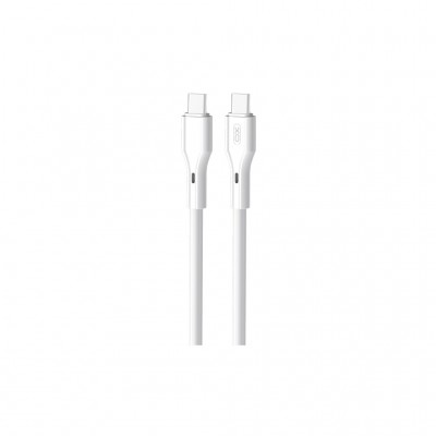 Дата кабель USB-C to USB-C 1.0m 60W Rock XO (NBQ231B_White)