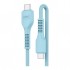Дата кабель USB-C to USB-C 1.0m AR88 3A blue Armorstandart (ARM65292)