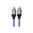 Дата кабель USB-C to USB-C 1.0m CoolPlay Fast Charging 100W blue Baseus (CAKW000203)