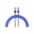Дата кабель USB-C to USB-C 1.0m CoolPlay Fast Charging 100W blue Baseus (CAKW000203)