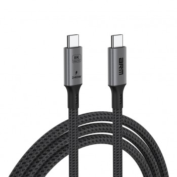 Дата кабель USB-C to USB-C 1.0m USB4 40Gbps 240W 8K60Hz black Armorstandart (ARM81921)
