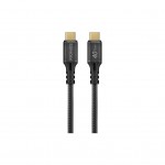 Дата кабель USB-C to USB-C 2.0m Promate (powerbolt240-2m.black)
