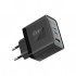 Зарядний пристрій Promate powerport-45 2xUSB-C PD + USB-A QC 45W Black (powerport-45.black)