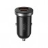 Зарядний пристрій XO CC56 USB-C PD30W + USB-A Black (CC56_Black)