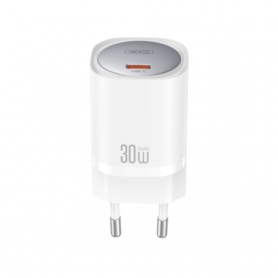 Зарядний пристрій XO CE20 33W USB-C PD30W/PPS33W White (CE20_White)