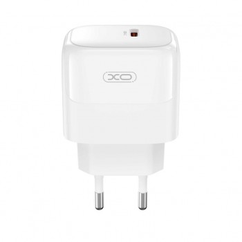 Зарядний пристрій XO L136 20W USB-C PD White (L136_White)