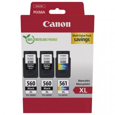 Картридж PG-560/CL-561 XL 2xBK+Color, Multipack (3712C009) Canon